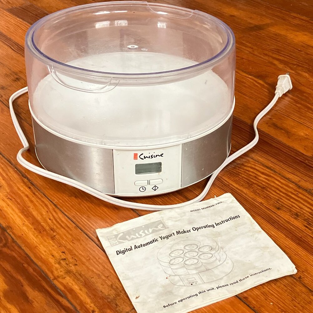 🌟 Euro Cuisine Digital Automatic Yogurt Maker – Homemade Goodness! 🌟